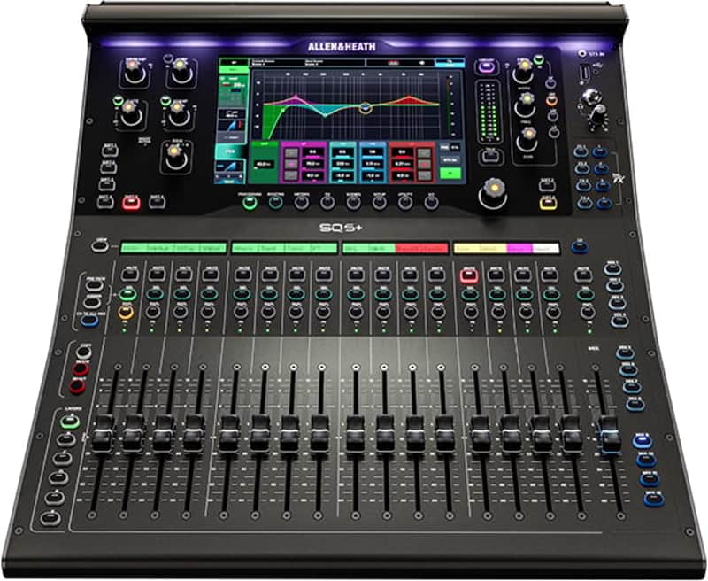 Allen & Heath SQ-5-PLUS SQ5+ RackUltra FX Enabled 48-channel Digital Mixer image 1