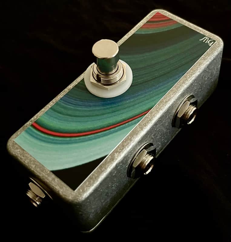 Saturnworks Horizontal True Bypass Looper Single Loop Switch Pedal with Neutrik Jacks - Handcrafted in California image 1