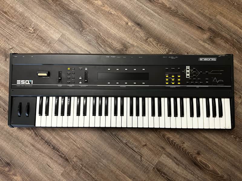 Ensoniq ESQ-1 Synth Keyboard 1986 image 1