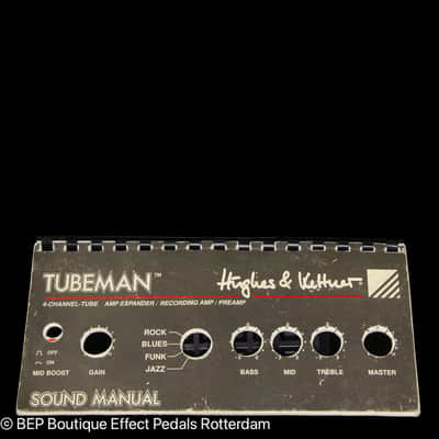 Hughes & Kettner Tubeman 4-Channel Tube Amp Expander / Recording Amp / Preamp 1990s made in West Germany image 12