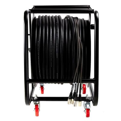 Elite Core 150' Rugged Shielded Super CAT6 Quad Solid-Conductor Cable on Heavy Duty Reel image 3