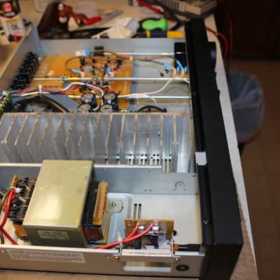 Serviced Harman Kardon HK 1400 Line Amplifier with original box image 16