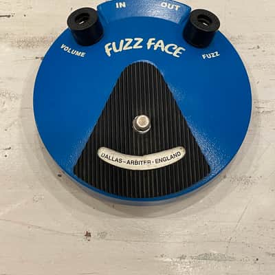 Dunlop Jimi Hendrix Signature Dallas Arbiter England JHF2 NKT275 Fuzz - 1994 - Blue - W/ Original Box image 8