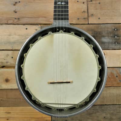 The Riley Baker Perfected Patent 5-String Banjo Zither 1897 - Aluminium Body image 1