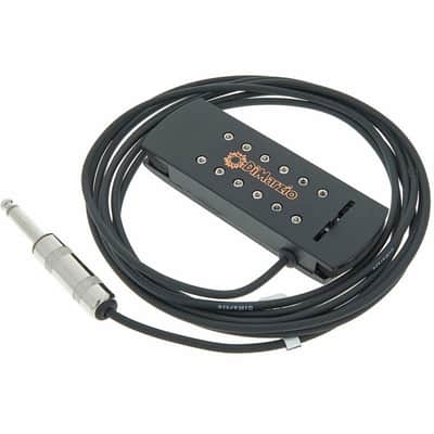 NEW DiMarzio DP138 Virtual Acoustic Soundhole Guitar Pickup w/ Volume - BLACK image 2