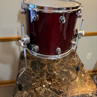 Mapex Saturn III 14x12 floor tom- Transparent Cheery image 3