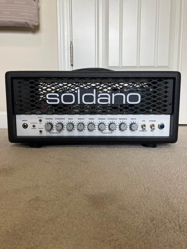 Soldano SLO-30 Classic 30-Watt Guitar Head Black image 1