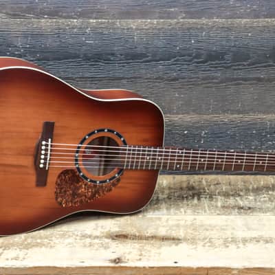 norman protege b18 cedar tobacco burst Norman Protege B18 Cedar Tobacco Burst Dreadnought Acoustic Guitar w/Bag