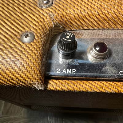 Fender Champ 5F1 Narrow Panel 5-Watt 1x8" Guitar Combo 1958 - 1964 - Tweed image 3