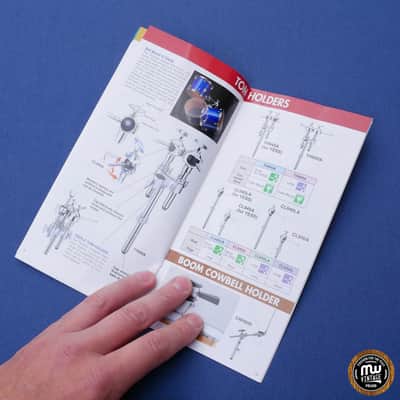 Yamaha Drums System Hardware Catalog RARE image 11