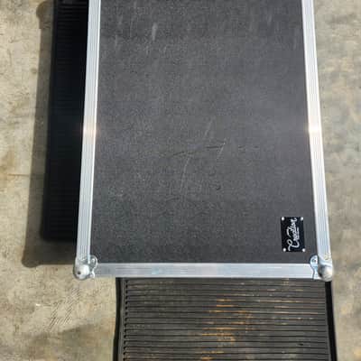 Creation Music Company Custom 28x20 Elevation Pedalboard  Walnut/Black image 2
