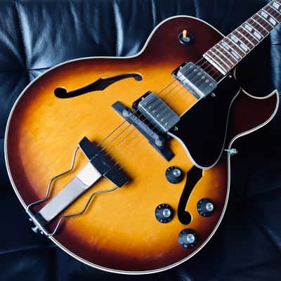 Greco FA-80 1990 Sunburst (ES-175 Japan replica) image 4