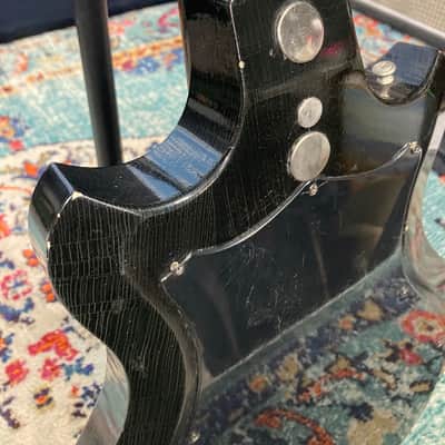 Supro Tom Hamilton's Aerosmith, Pocket Bass (#87) - Black image 21