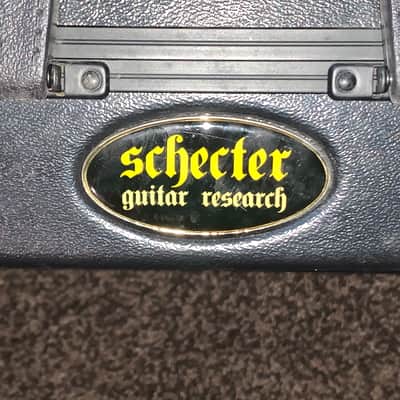 Schecter SGR-6B C Series Bass electric guitar Hard Case 2010s - Black image 5