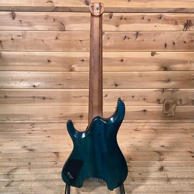 Ibanez Q547PB 7-String Electric Guitar - Cosmic Blue Low Gloss image 5