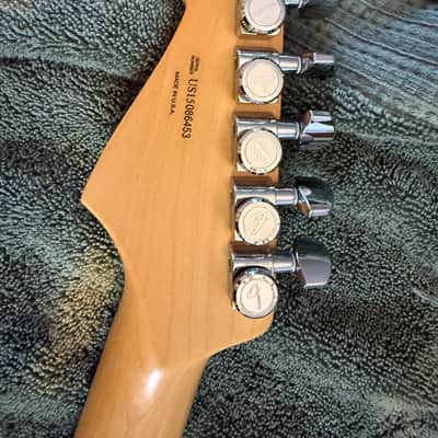 Fender American Elite Stratocaster Mystic Black/Rosewood w/ OHSC — US15 Serial image 12