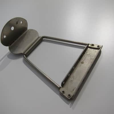 Harmony Silvertone & Others Vintage Acoustic & Electric Guitar Tailpiece Authentic Vintage Part Circa-1950s-1960s-Nickel Silver image 6