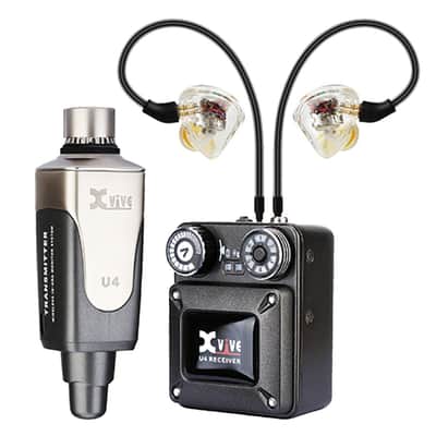 Xvive U4T9 Complete Pro Audio In-Ear Monitor Wireless System, T9 In-Ear Monitors - Open Box Mint image 3