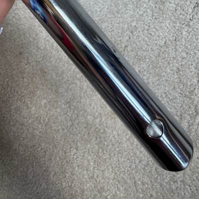 Premier Vintage Lokfast Double Tom Drum Holder Mount Post - 8” and 5” L Arm 70s - Chrome image 11