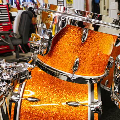 Gretsch Broadkaster 2023 - Gold Glass Glitter image 6