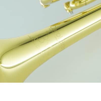Carol Brass BMAC Trumpet   New  - Lacquer image 5