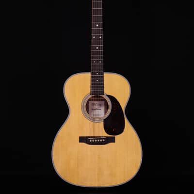 Martin 000-13E Retro Walnut Full Gloss Spruce/Black Walnut, Martin E1 , Bag Included image 5