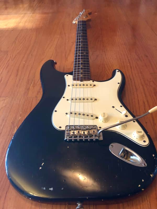 Fender Stratocaster 1965 - Black image 1