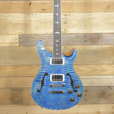 PRS McCarty 594 Hollowbody II Electric Guitar Faded Blue Jean w/ Case image 4