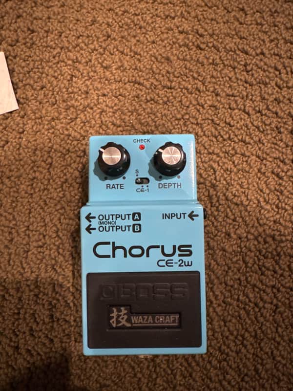 Boss CE-2W Chorus Waza Craft 2016 - Present - Blue image 1