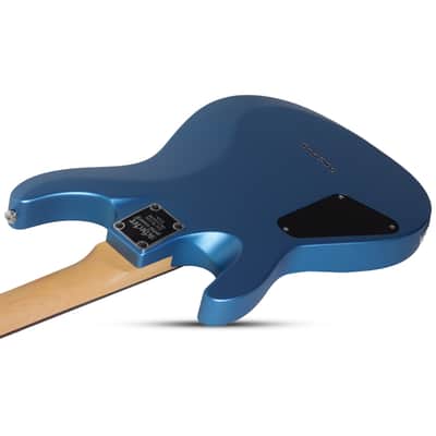 Schecter C-6 Deluxe - 6-String Electric Guitar - Satin Metallic Light Blue Finish image 11