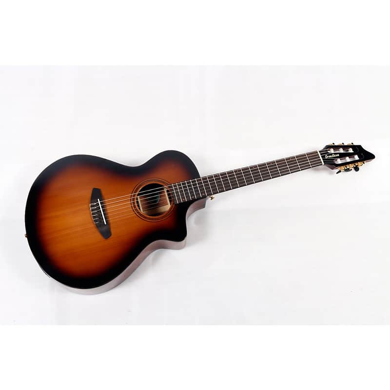 Breedlove Solo Pro Concert Nylon-String Classical Acoustic-Electric Guitar - Regular Edge Burst image 1