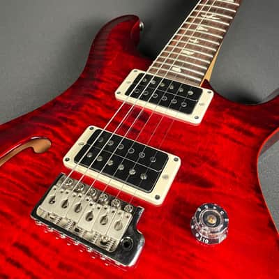 PRS CE 24 Semi-Hollow w/Gig Bag - Fire Red Burst image 4