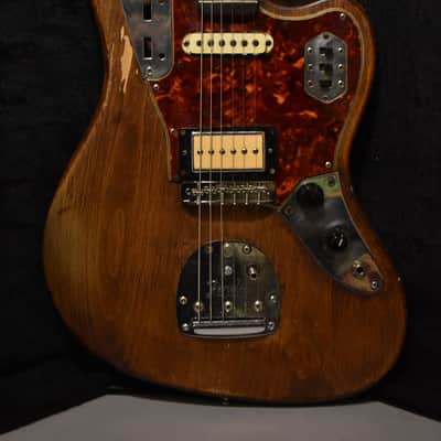 1963 Fender Jaguar Pre-CBS Modified Refin Natural w/HSC image 2