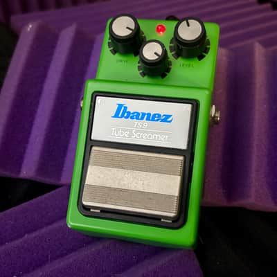 Ibanez TS9 Tube Screamer overdrive pedal TS-9 JRC4558D Maxon | Reverb
