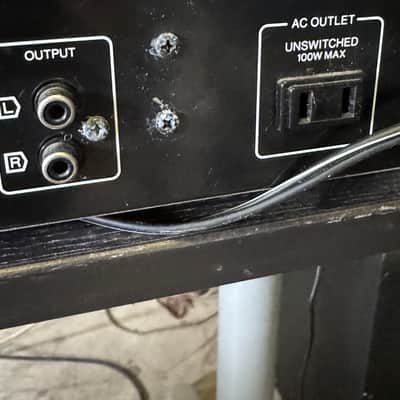 Sansui SE-8 90’s ish - Black Equalizer with Rack mount handles image 7
