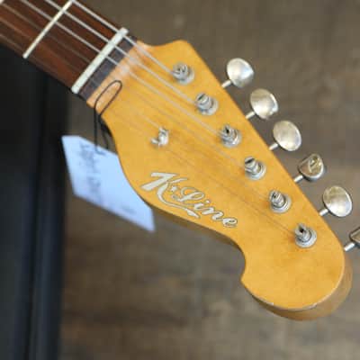 K-Line Springfield Electric Guitar Blonde Relic + OGB image 11