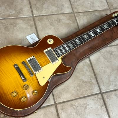 2024 Gibson Custom Shop 1959 Les Paul Standard Reissue VOS Iced Tea Burst image 2