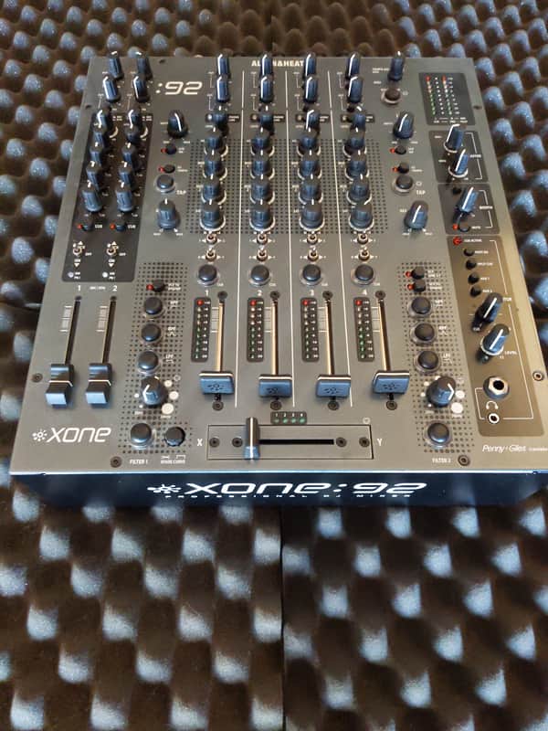 Allen & Heath XONE:92 Professional 6-Channel DJ/Club Mixer 2010s - Black image 1