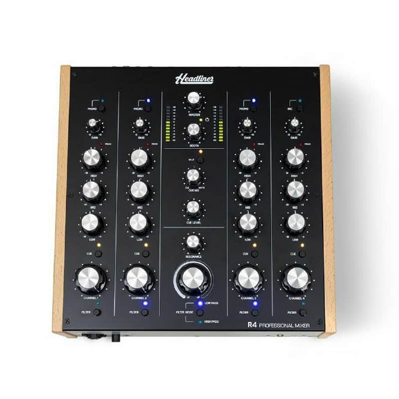 Headliner R4 4-Channel Analogue Rotary DJ Mixer (B-STOCK) image 1