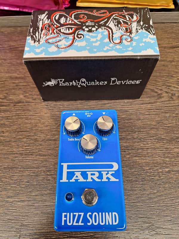 EarthQuaker Devices Park Fuzz Sound Blue / White Print Bild 1