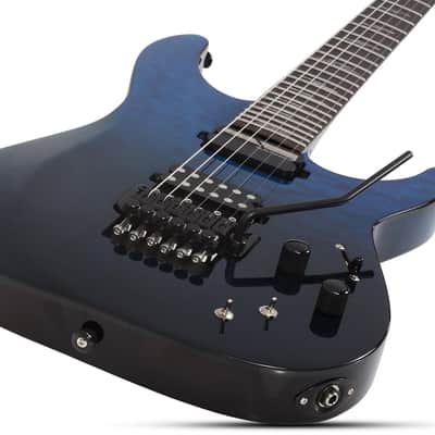 Schecter Reaper-6 FR S Elite Electric Guitar - Deep Ocean Blue image 3