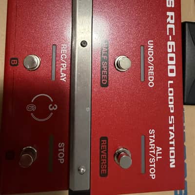 Boss RC-600 Loop Station 2021 - Present - Red image 3