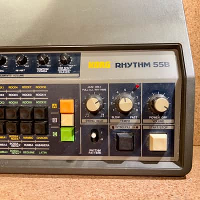 Korg KR-55B Rhythm – Analog BAR – 1980s – Footswitch Included – Serviced – Warranty image 5