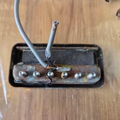 Vintage 1960's Gretsch HiLo'Tron Electric Guitar Bridge Pickup w/ Mounting Screws! image 3