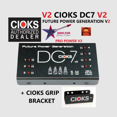 CIOKS DC7 V2+GRIP⚡WATCHLIST OFFER! Bracket For Mounting to Pedaltrain Boards image 1