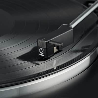 Audio-Technica AT-LP60XBT-BK Fully Automatic Wireless Bluetooth Turntable Bundle with ATN3600LE Elliptical Upgrade Stylus image 6