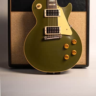 Gibson Custom M2M '54 Les Paul, Olive Drab, Ultra Light Aged image 3