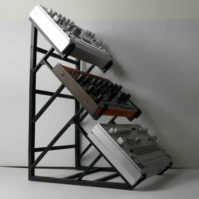 3 Tier Behringer Grind Crave Spice Edge TD-3 RD-6 Desktop Synth Drum Machine Stand image 3