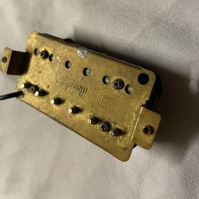 Epiphone Humbucker Pickup MIJ Japan 15.7k 1990s Vintage Zebra image 6