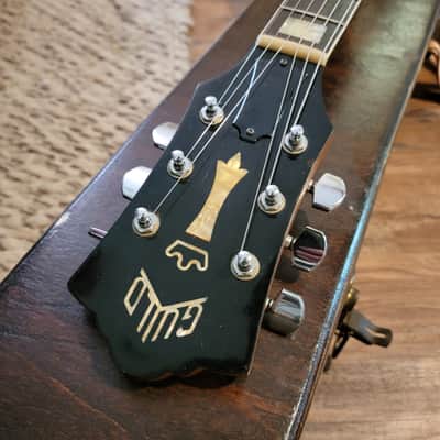 1973 Guild M-75 NB Bluesbird Electric Guitar Plays Excellent With HSC USA image 11